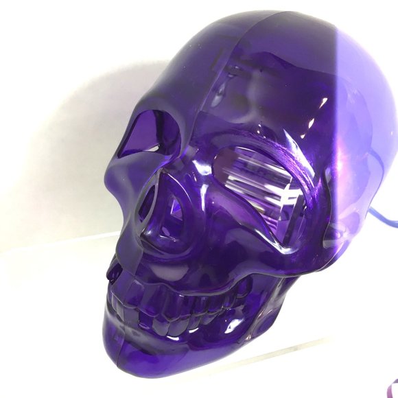 SKULL STROBE Translucent Strobe LITE F/X  Halloween Prop VTG - Picture 14 of 15